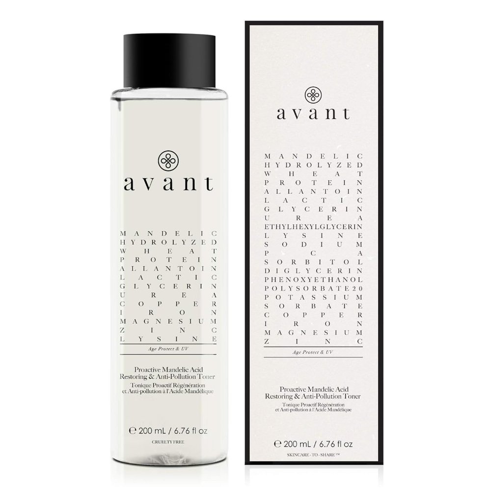 New - In Box - Avant ProActive Mandelic acid restoring & anti-pollution toner